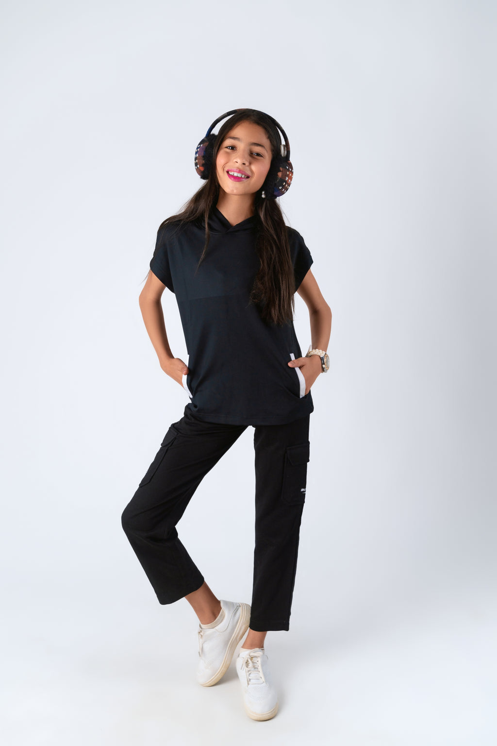 تي شيرت كت باور هودي - Power Hood SLEEVELESS T-SHIRT