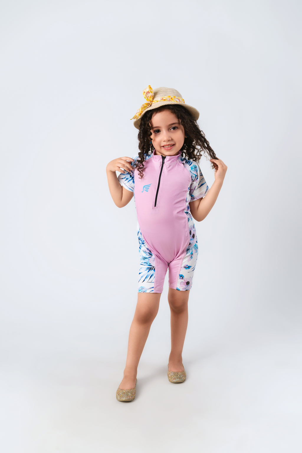 مايوه قطعة واحدة للصغننين - B-K15.2 -Toddler Swim Romper
