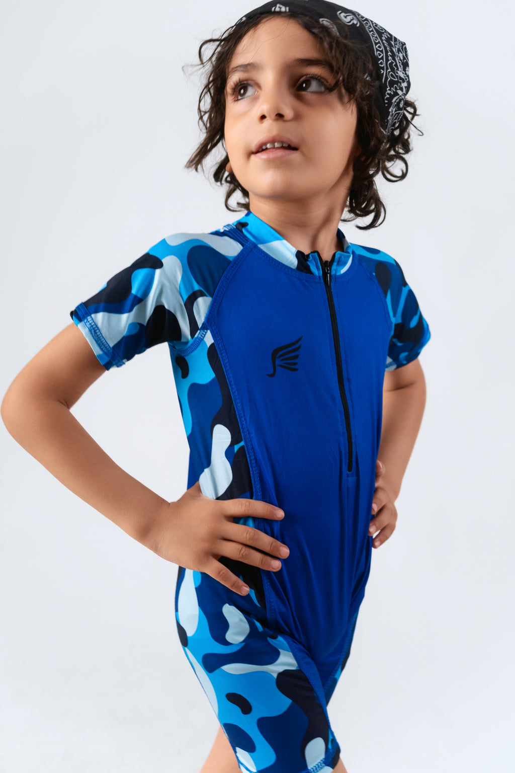 مايوه قطعة واحدة للصغننين - B-K15.1 - Toddler Swim Romper
