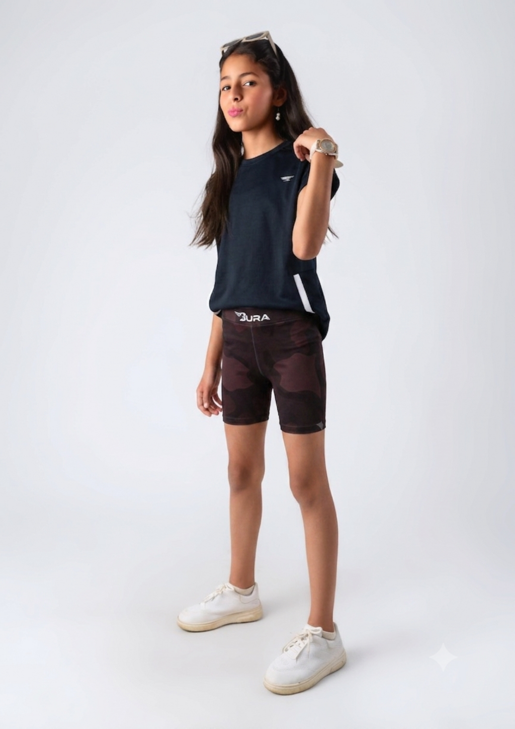 شورت ليجن كلاودي موف -B-K11.3-Cloudy Move BIKER SHORT