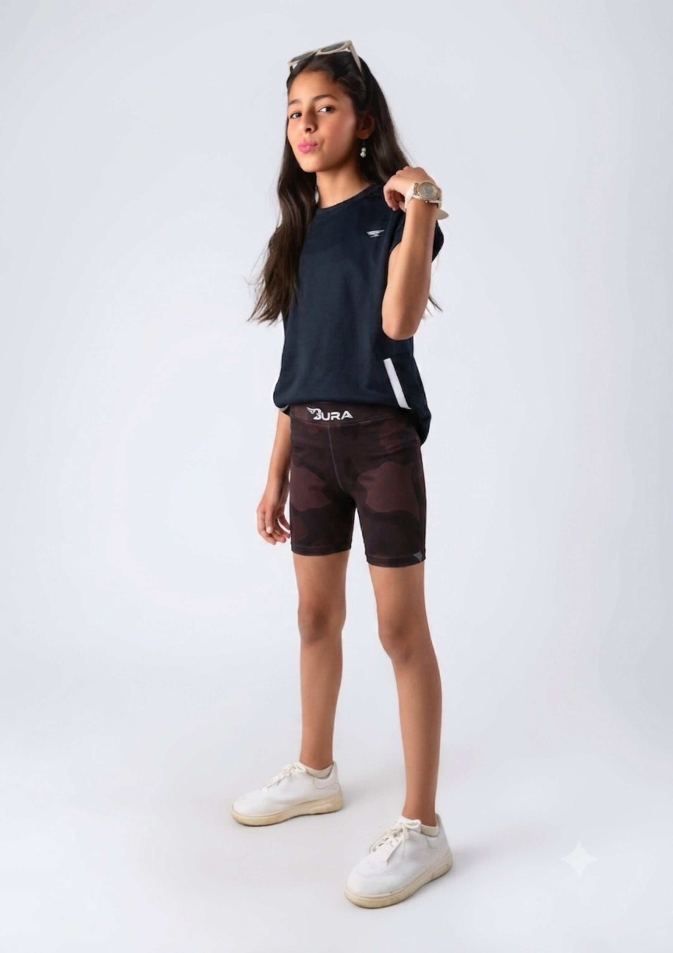 شورت ليجن كلاودي موف -B-K11.3-Cloudy Move BIKER SHORT